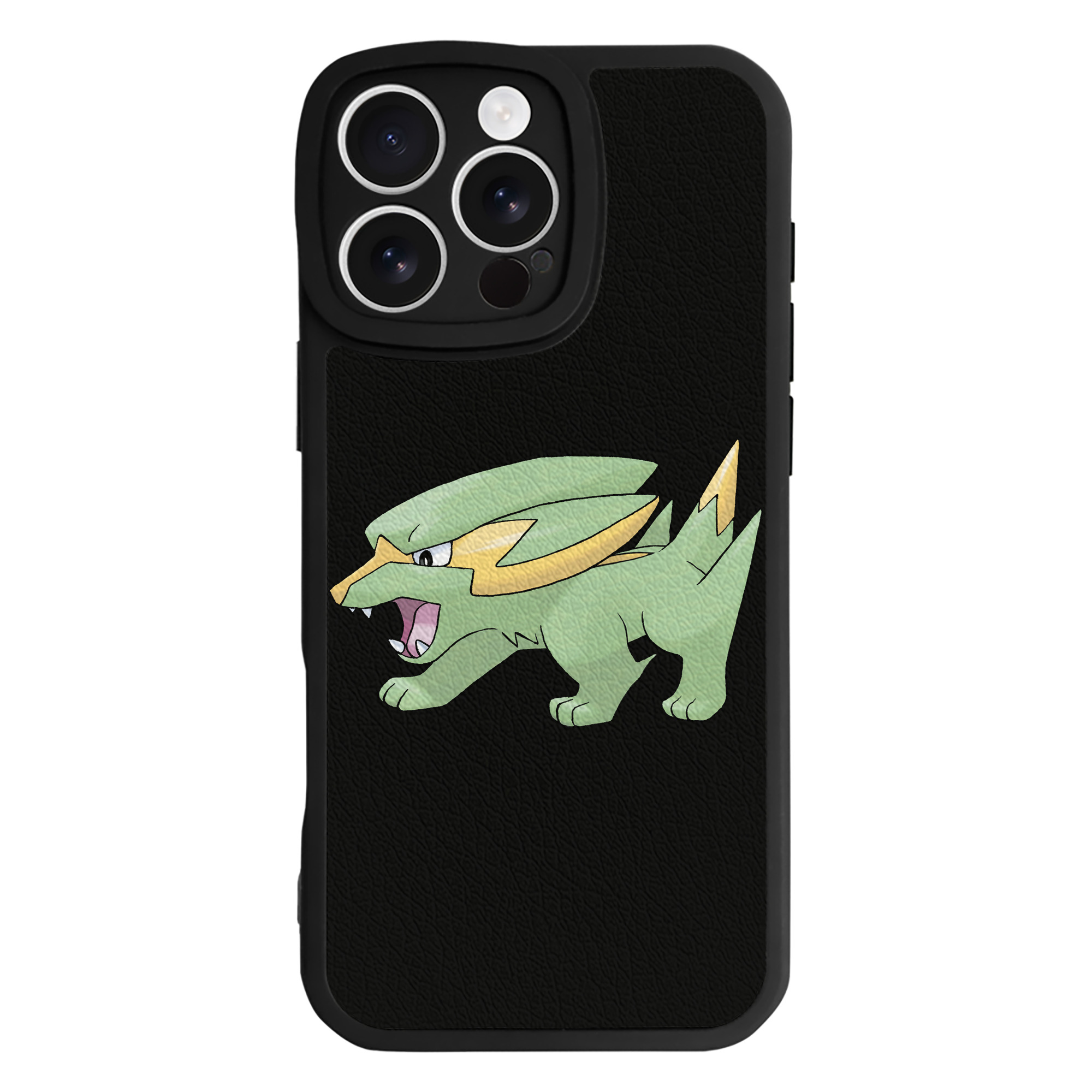 （画像用） ポケットモンスター Pokémon 【iPhone 16シリーズ対応】シリコンスマホケース（レザー調） 材質：シリコン